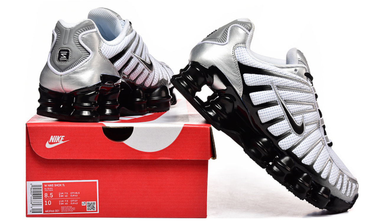 Air Shox TL White-Silver