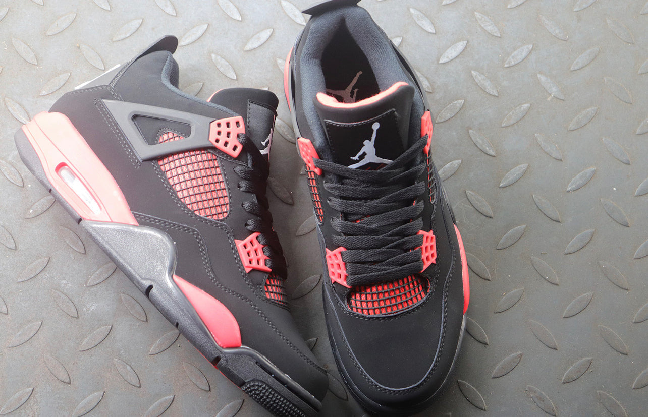 Air Jordan 4 Black-Red