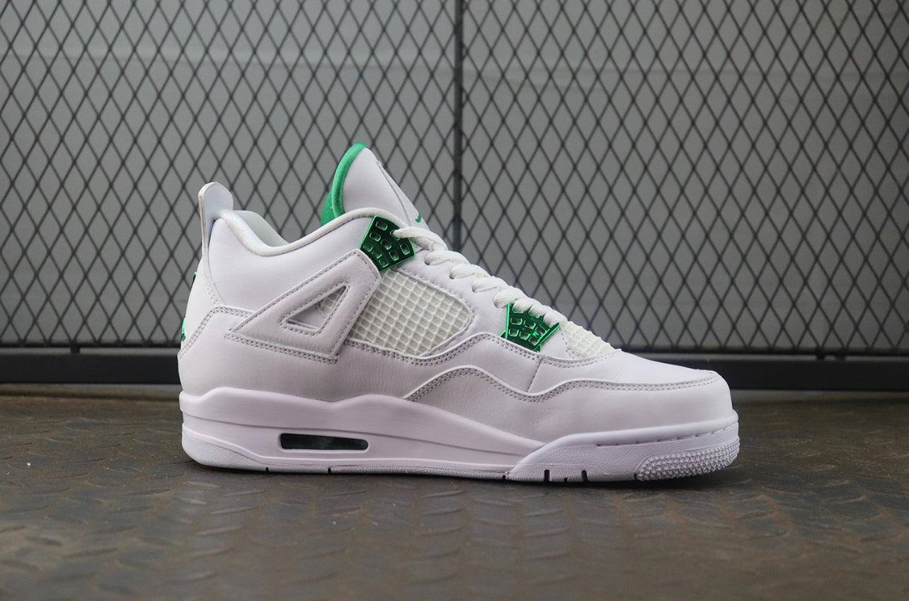 Air Jordan 4 White-Green