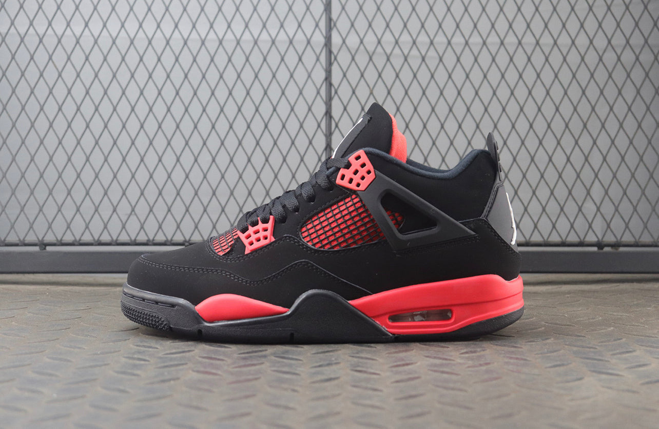 Air Jordan 4 Black-Red