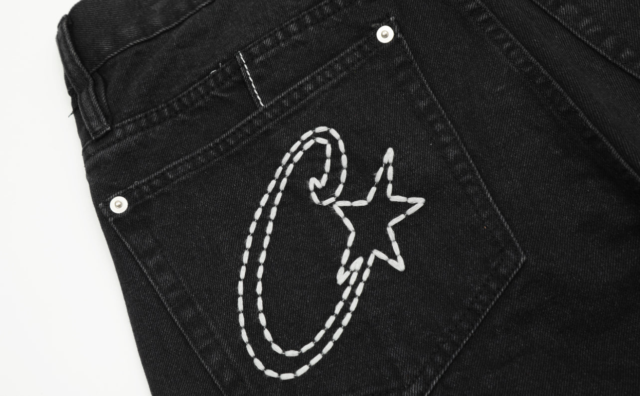 Corteiz Jeans Shorts