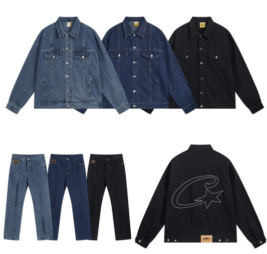 Corteiz Jeans Jacket & Pants