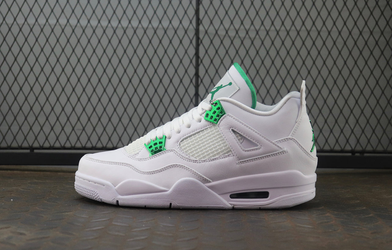 Air Jordan 4 White-Green