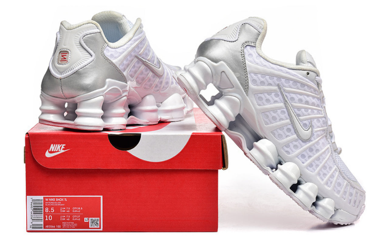 Air Shox TL White-Silver