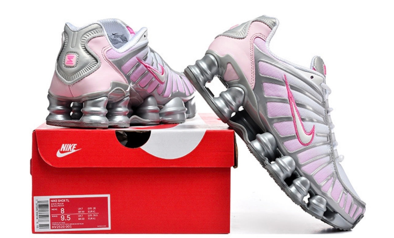 Air Shox TL Grey-Light Pink