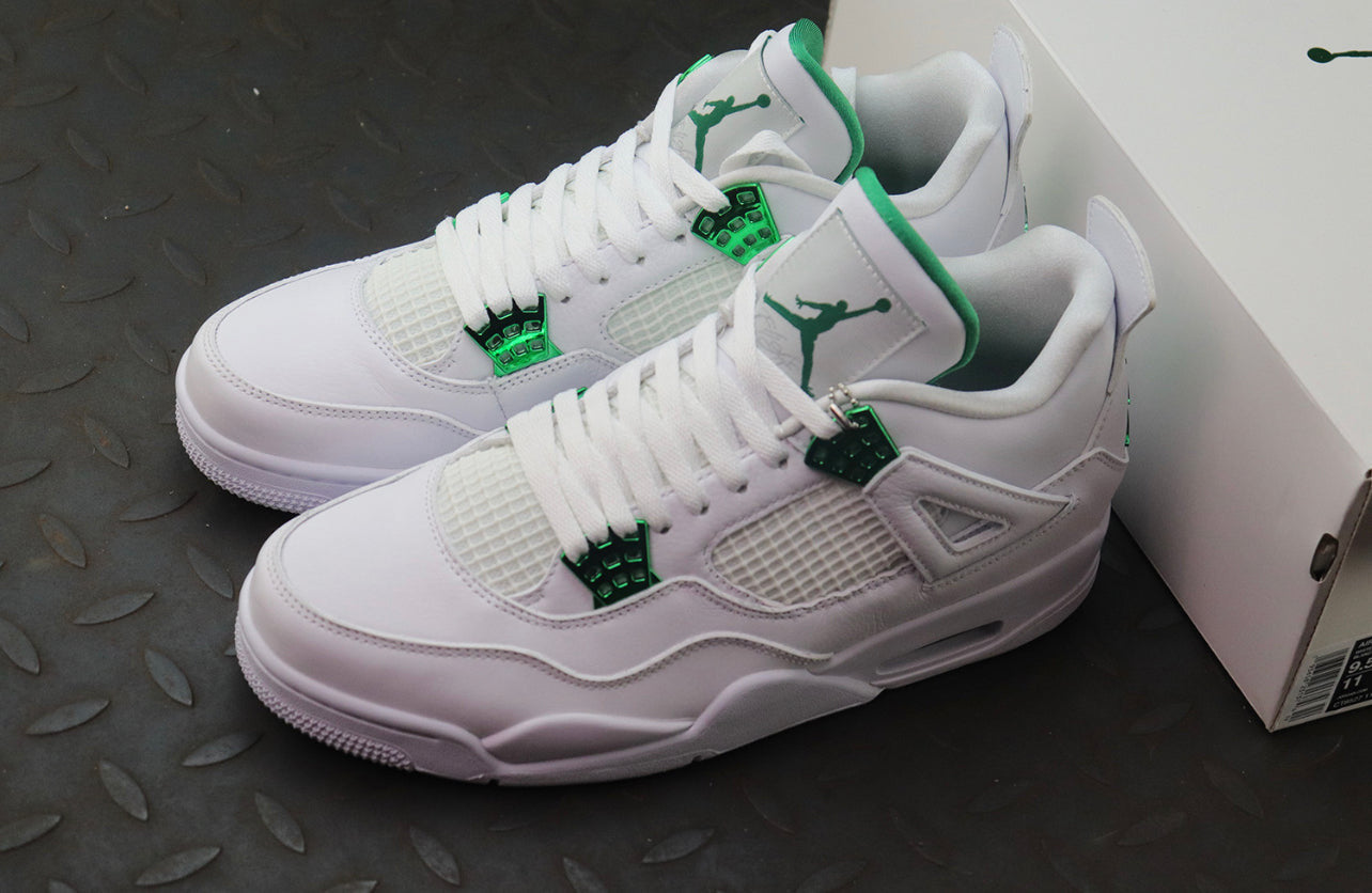 Air Jordan 4 White-Green