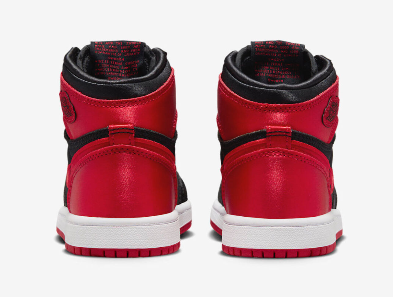 Air Jordan 1 High Satin-Bred-Kids