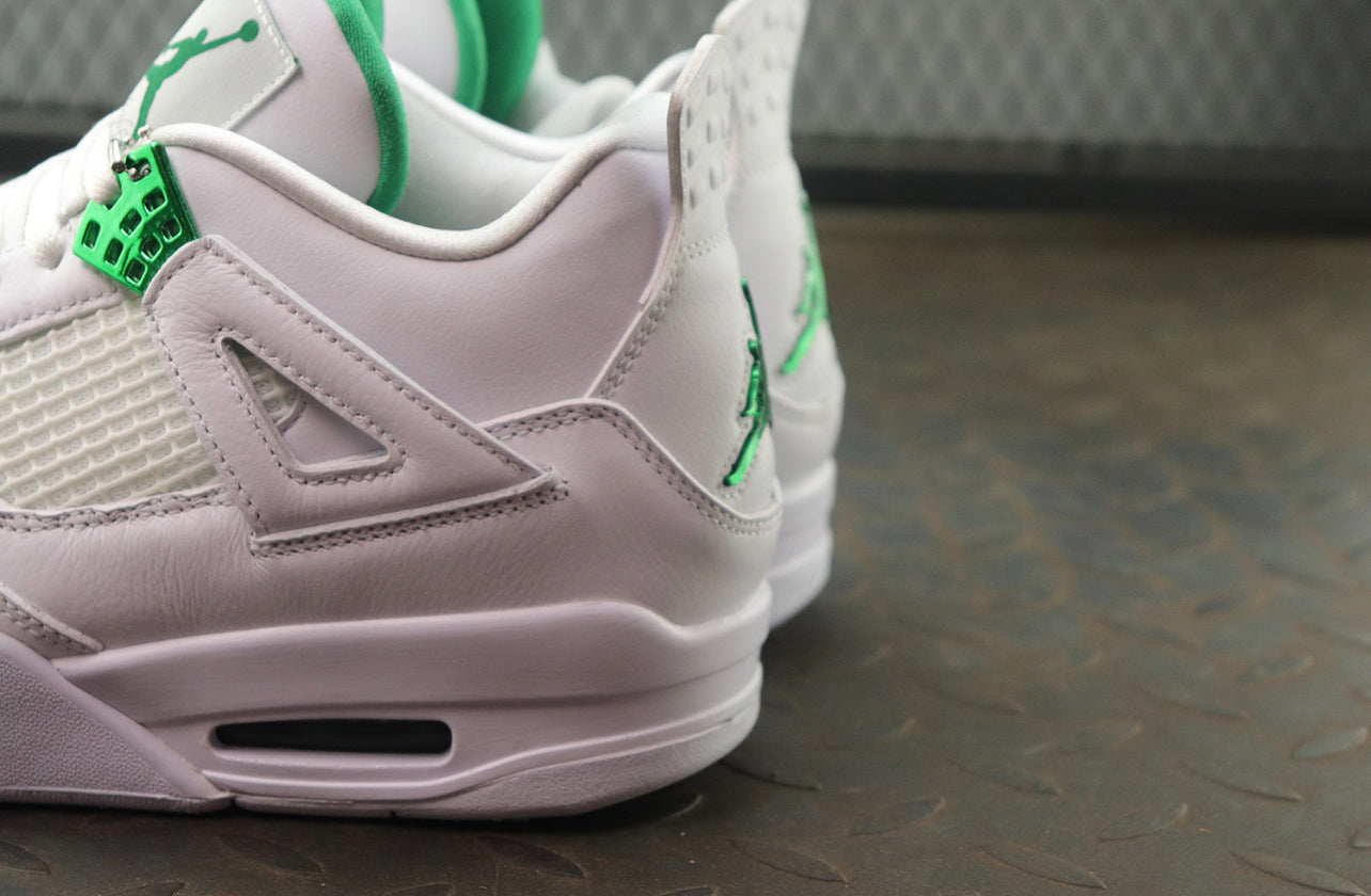 Air Jordan 4 White-Green