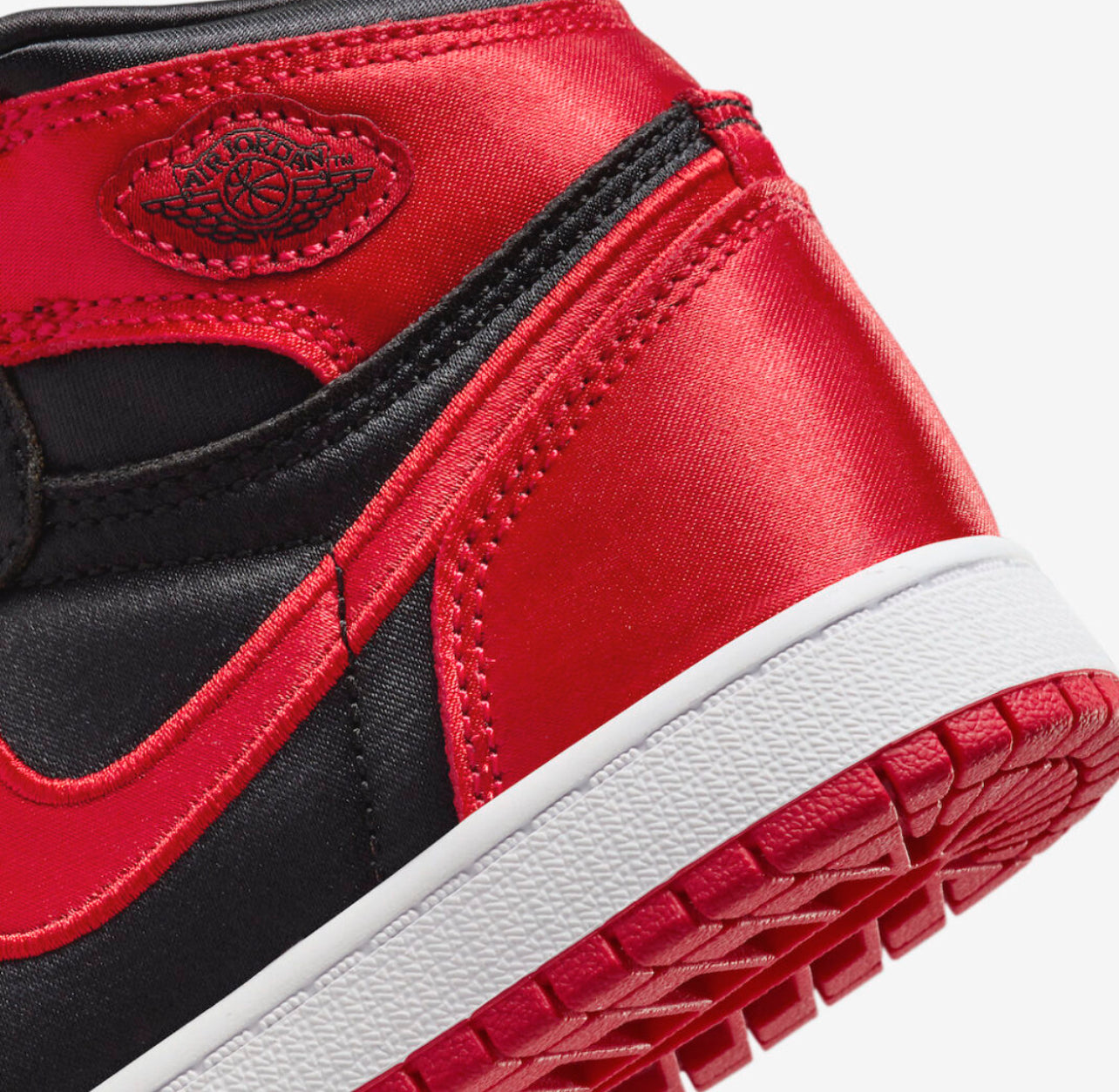 Air Jordan 1 High Satin-Bred-Kids