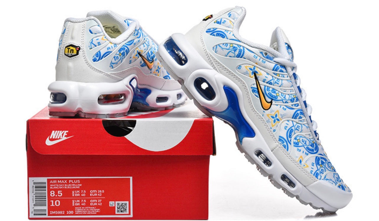 Air Plus TN Aurora White-LightBlue