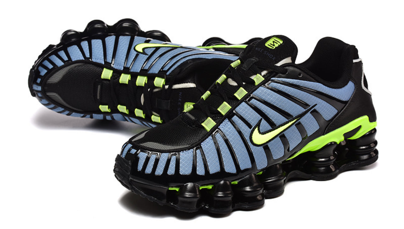 Air Shox TL Black-Green-Blue
