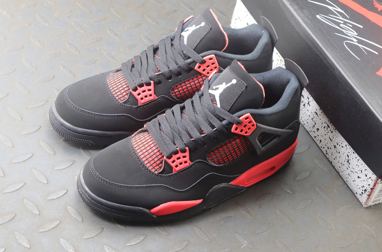 Air Jordan 4 Black-Red