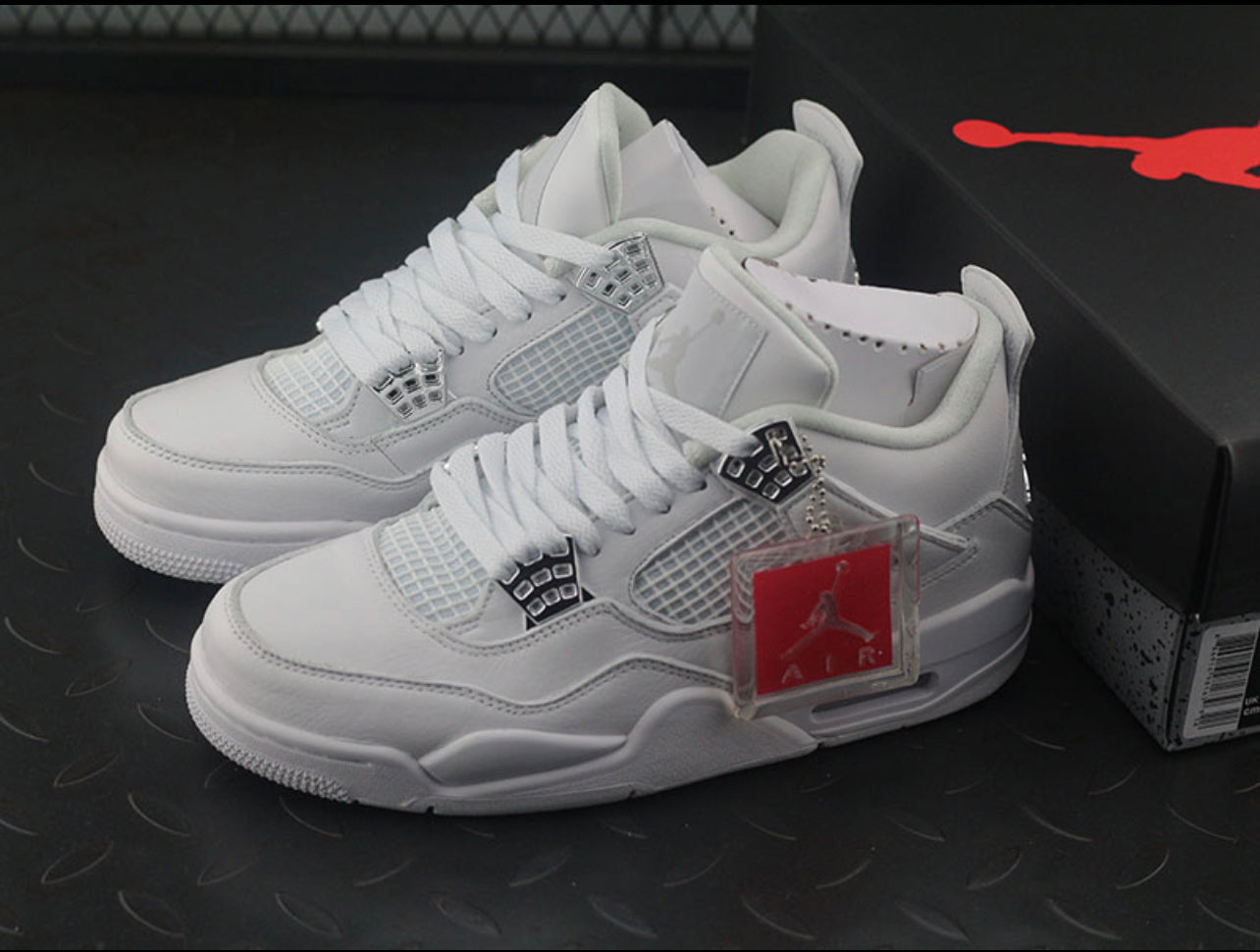 Air Jordan 4 Pure Money White
