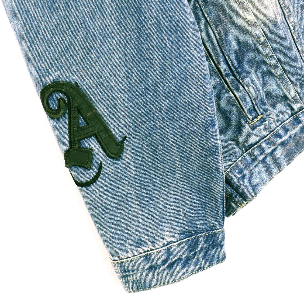Palm Angels Track Denim Jacket