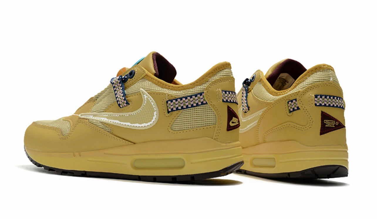 Travis Scott x Nike Air Max 1 Saturn Gold