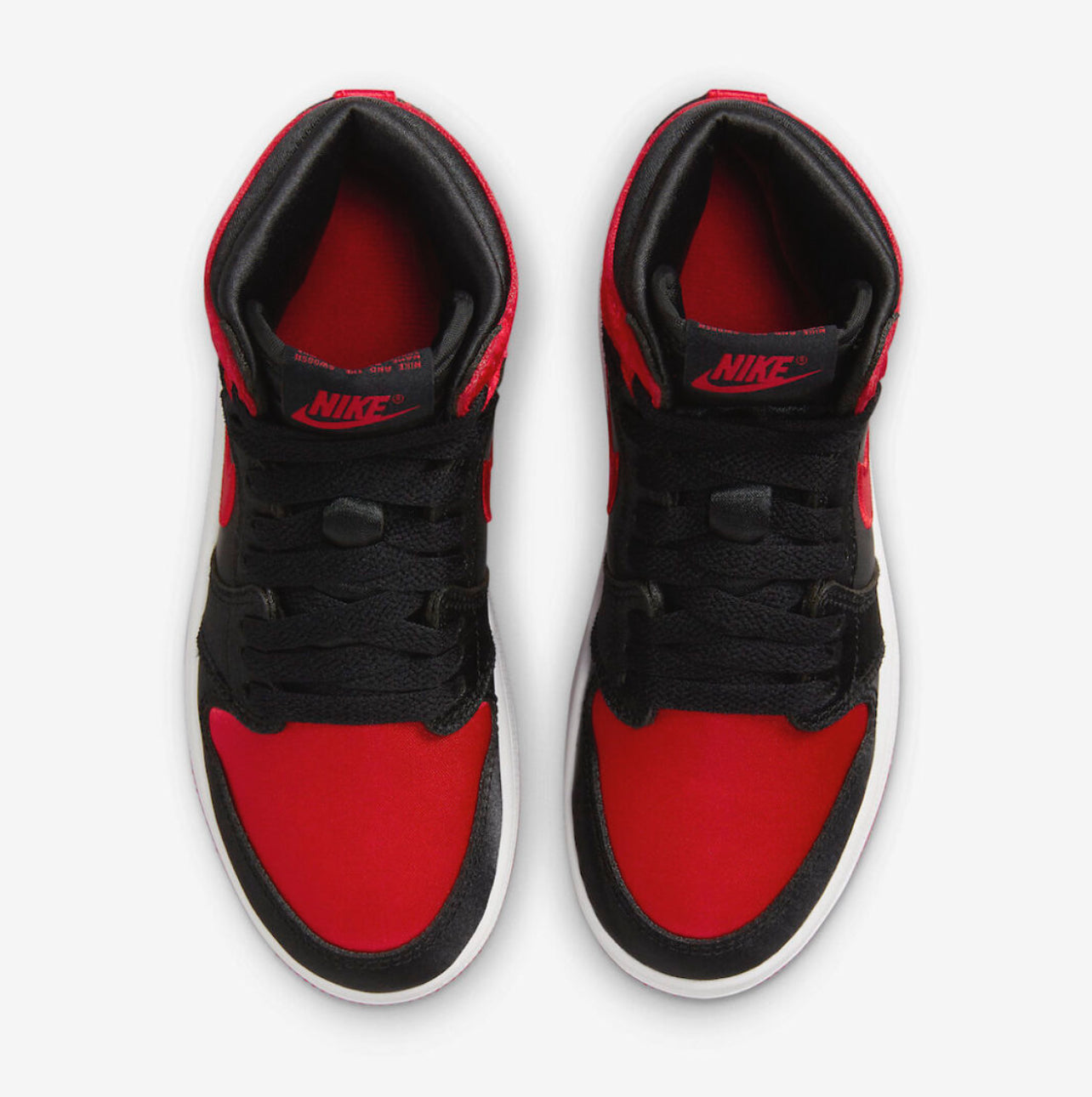 Air Jordan 1 High Satin-Bred-Kids