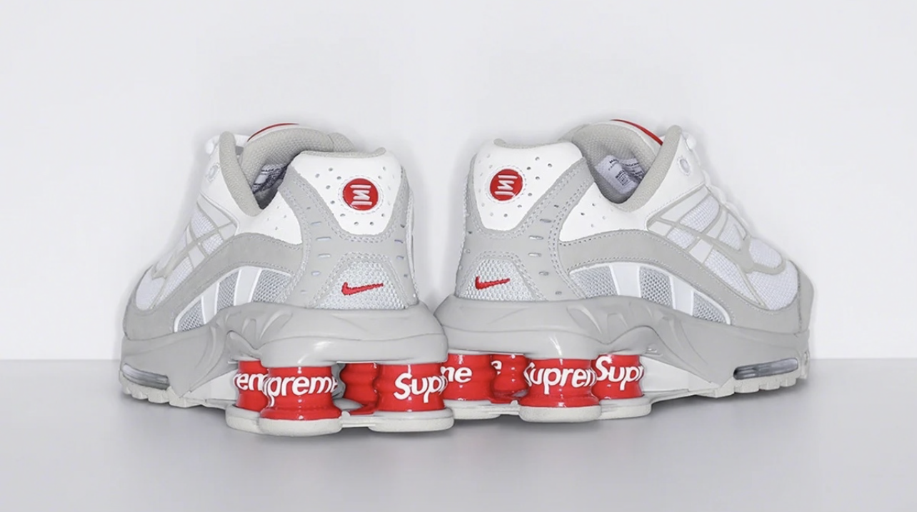 Supreme x Shox Ride 2 White-Red