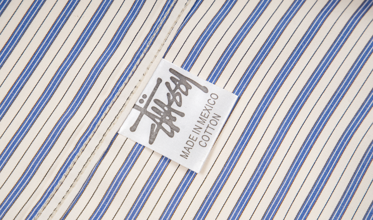 Stűssy long-sleeve button-up shirt