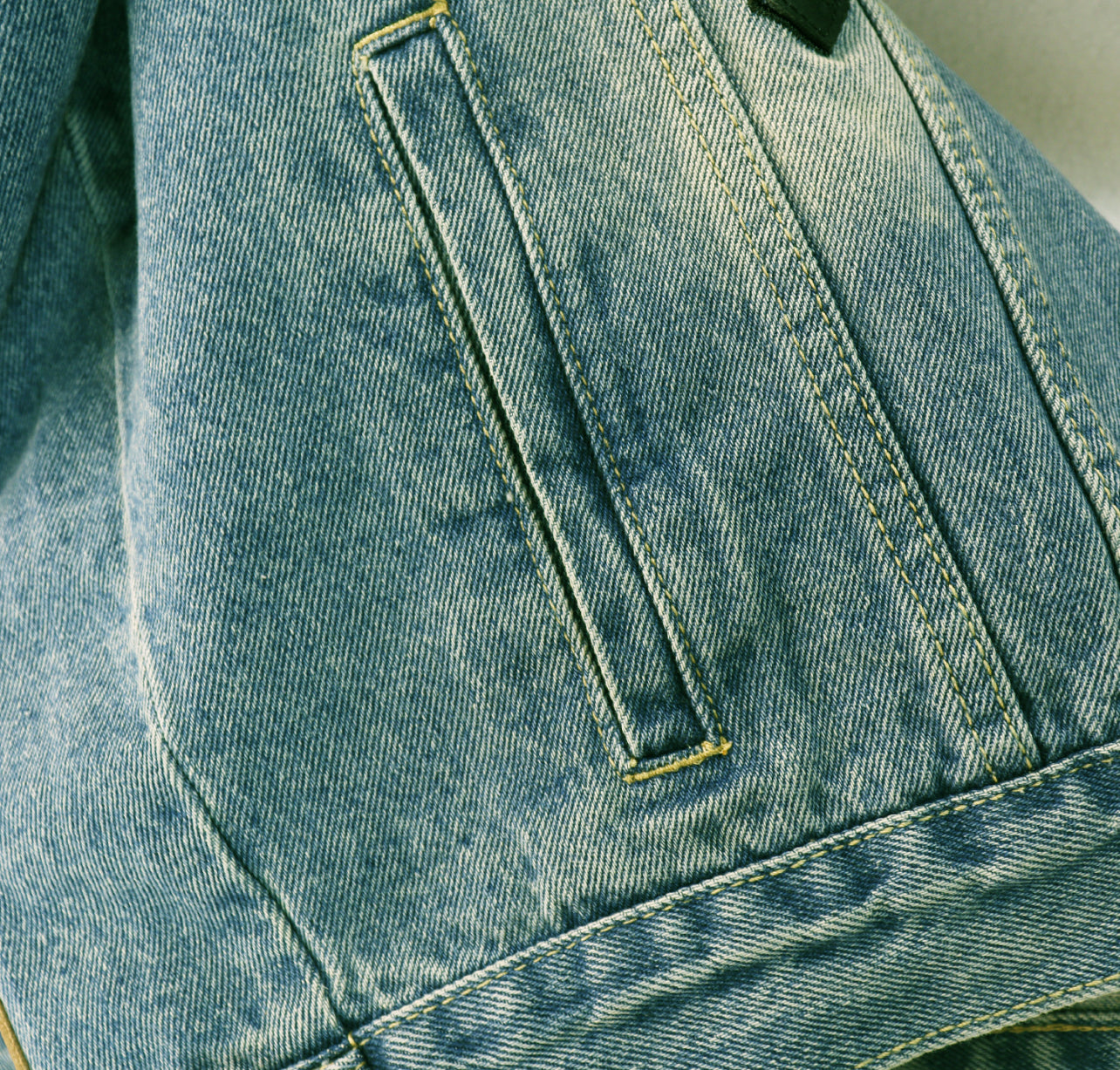 Palm Angels Track Denim Jacket
