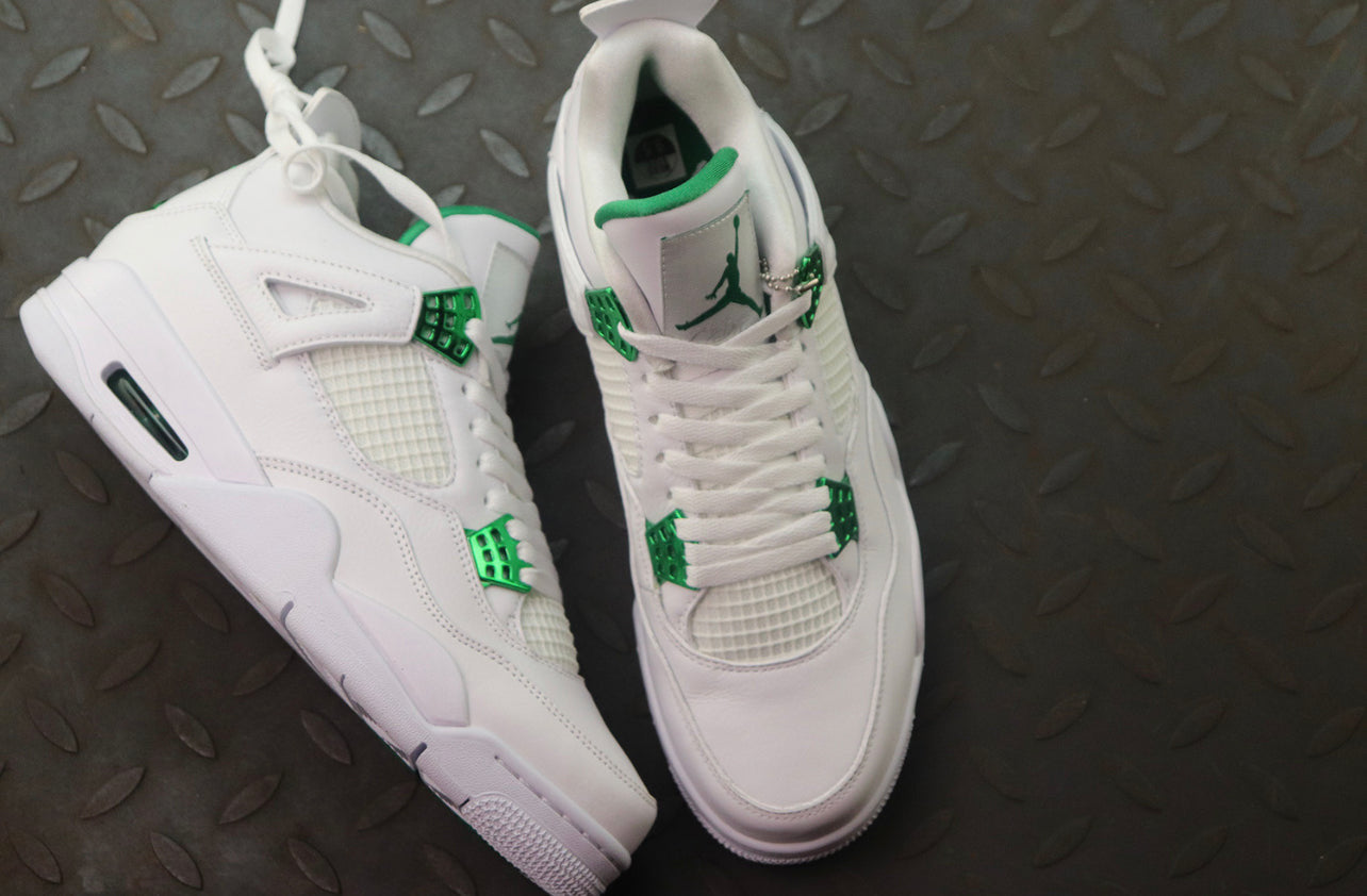 Air Jordan 4 White-Green