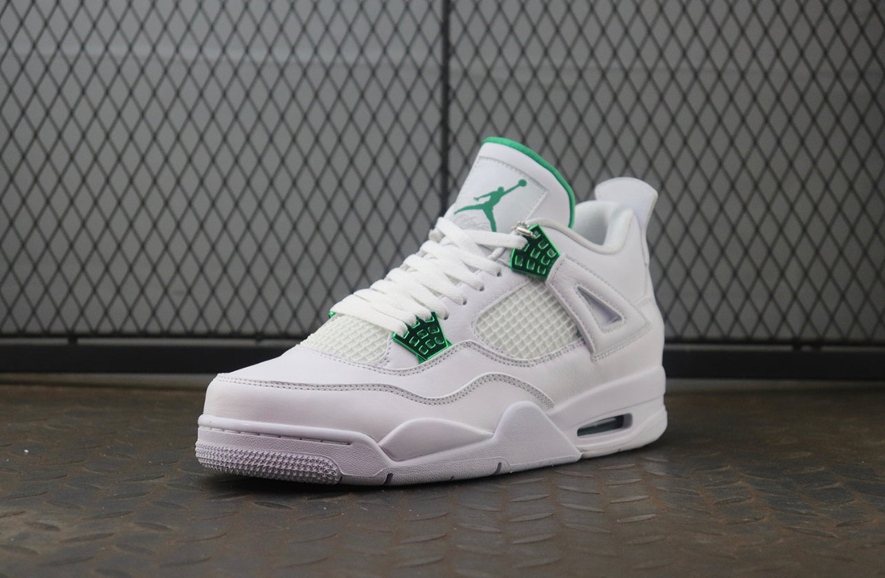 Air Jordan 4 White-Green