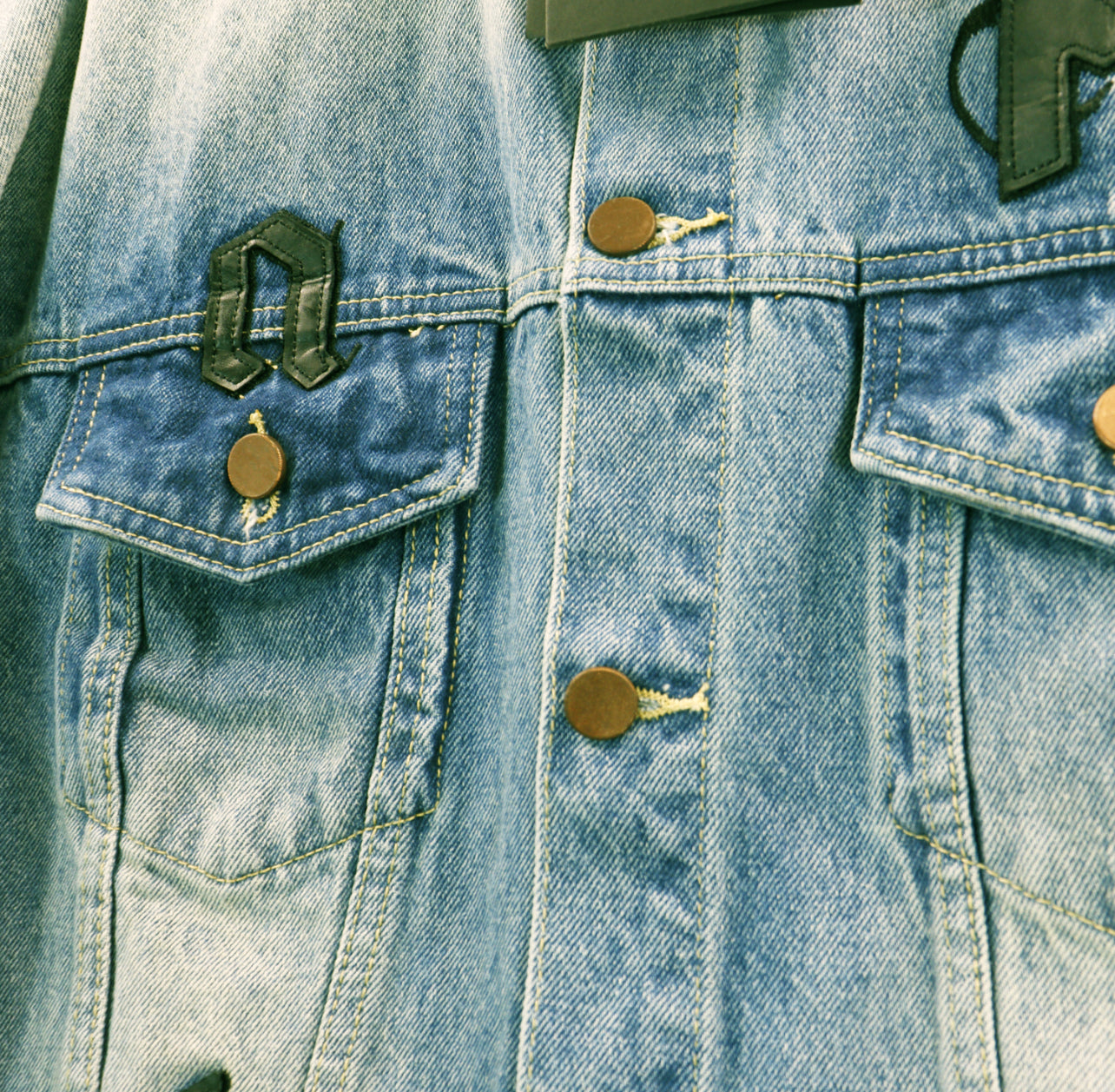 Palm Angels Track Denim Jacket