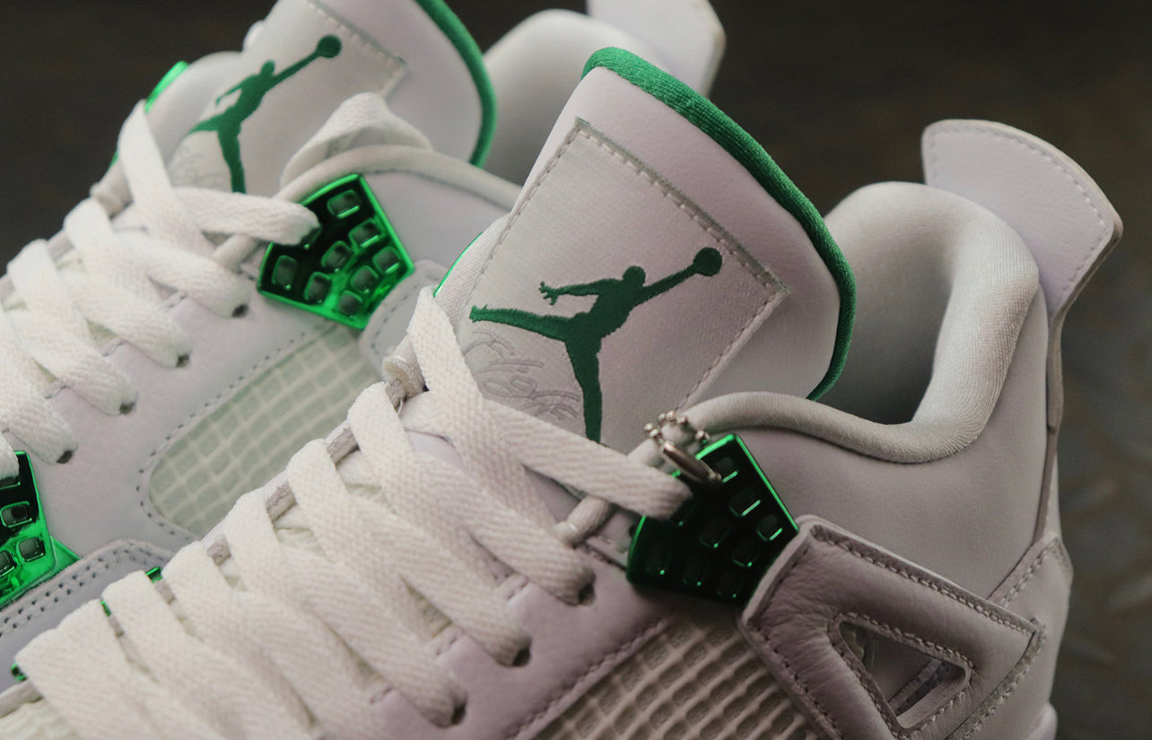 Air Jordan 4 White-Green