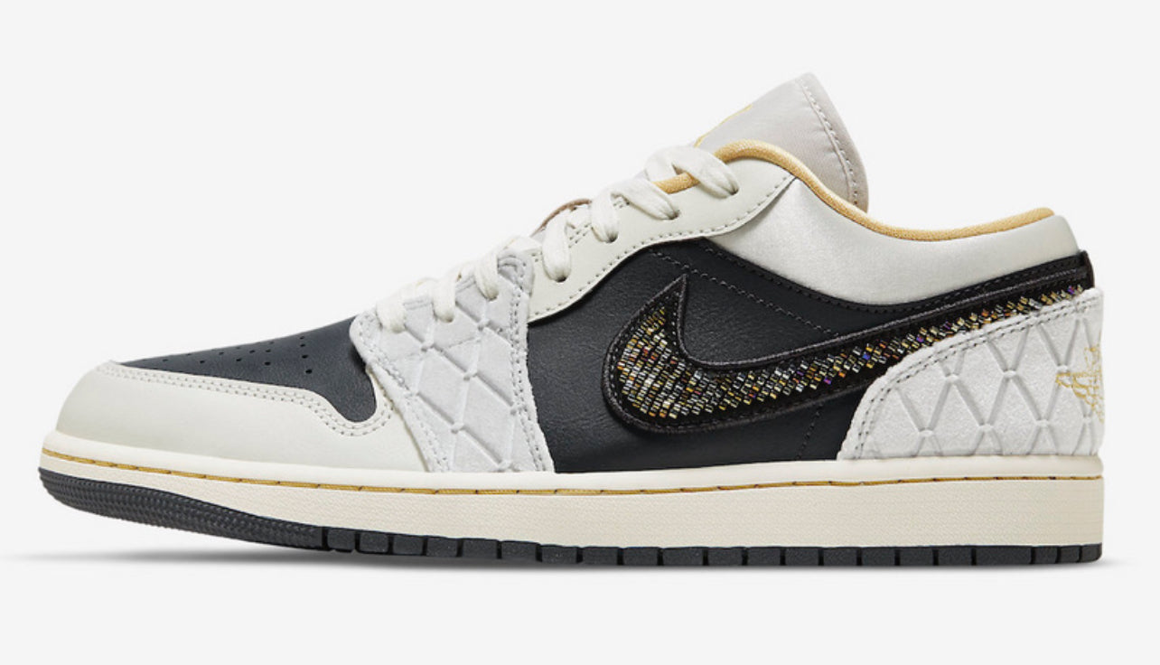Air Jordan 1 Low Black-White