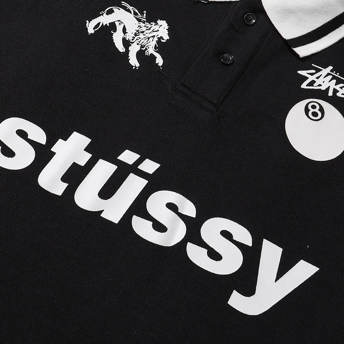 Stüssy World Tour 8-Ball Polo