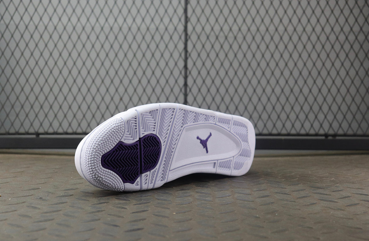 Air Jordan 4 Purple-White