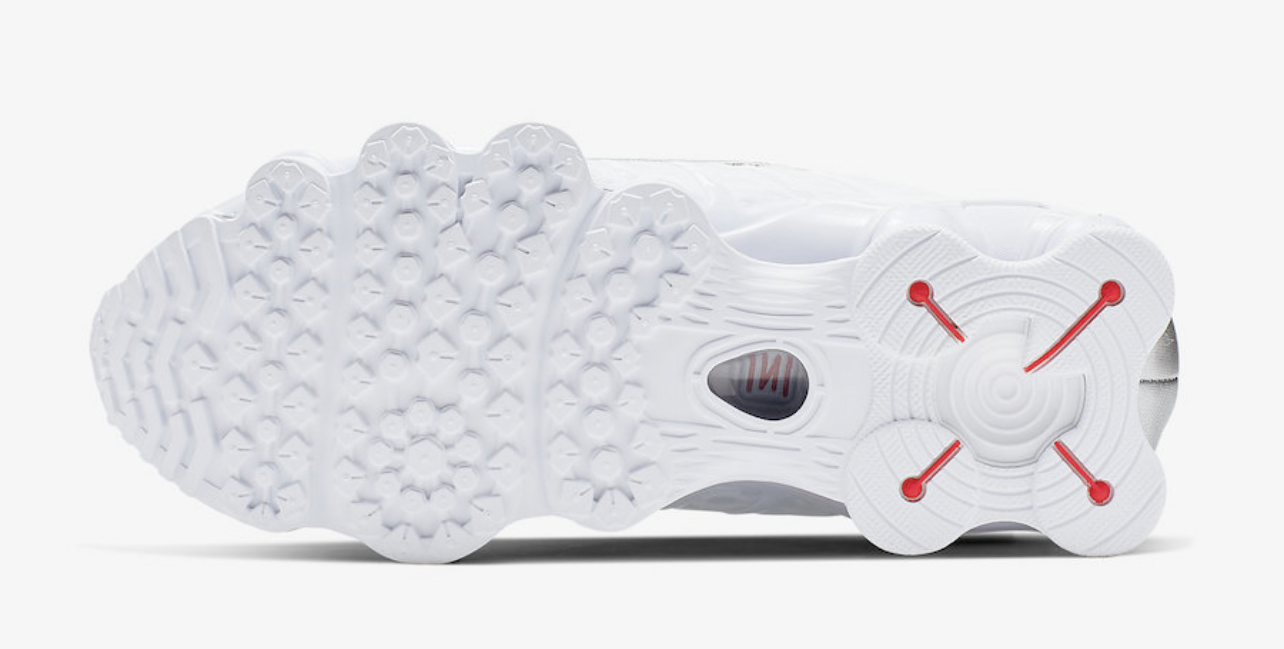 Air Shox TL White-Light Grey