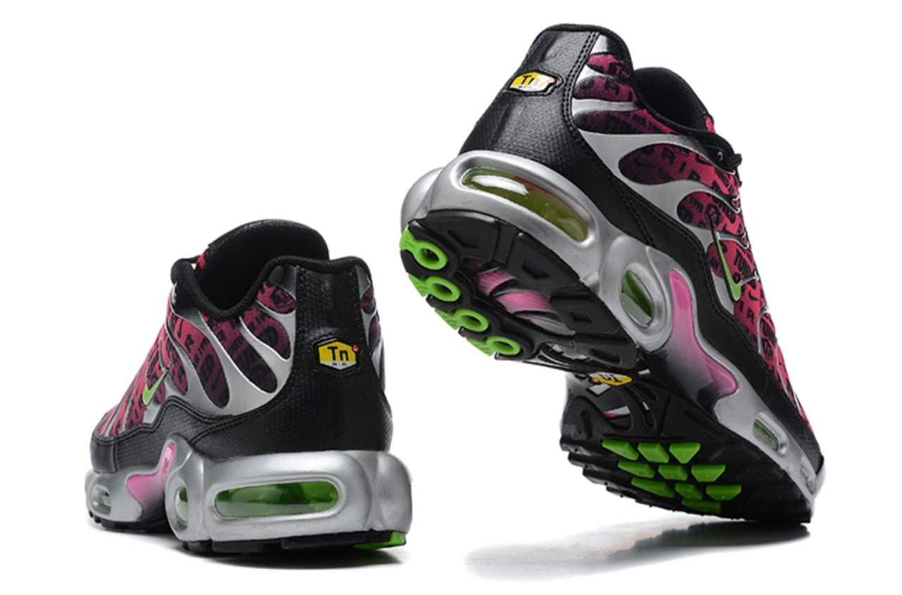 Air Plus TN Black-Volt Hyper Pink