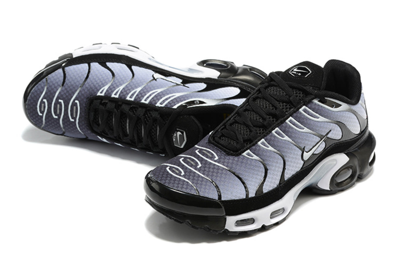 Air Plus TN Black-White-Metallic Silver