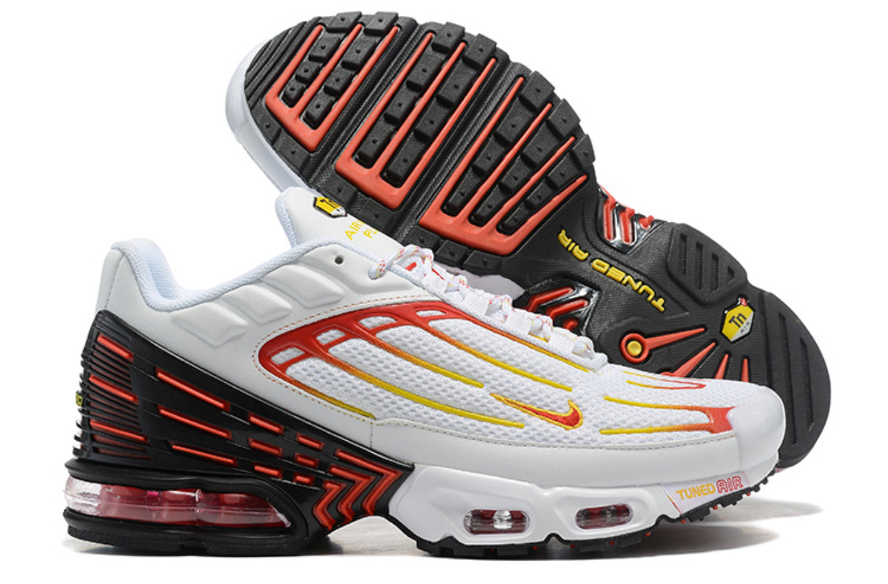 Air Plus TN3 White-University Red-Yellow Strike