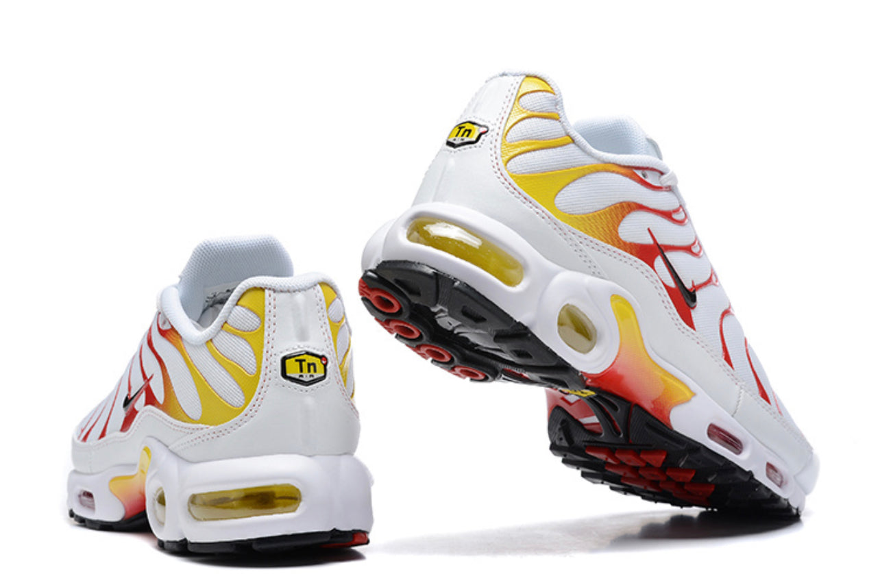 Air Plus TN White-Black-University Gold