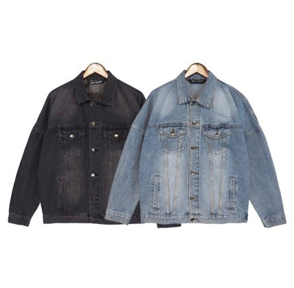 Palm Angels Track Denim Jacket