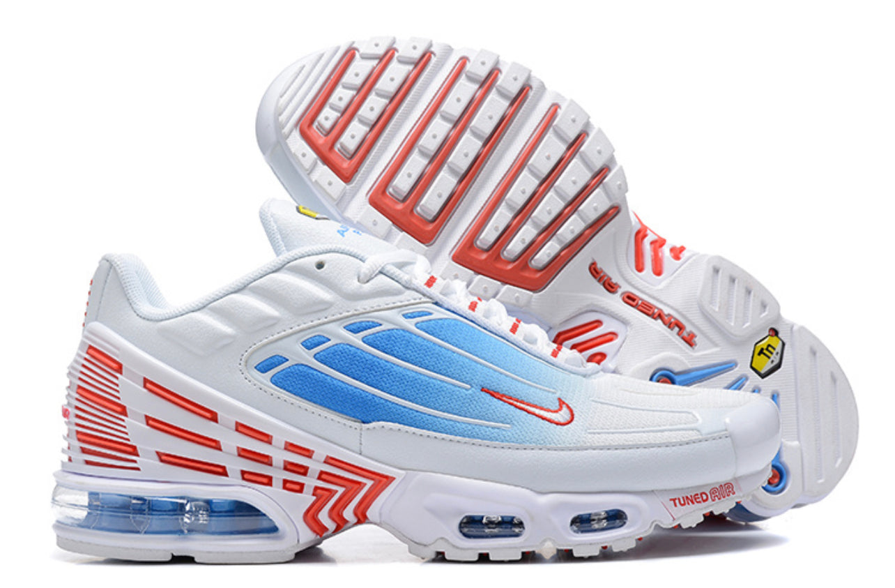 Air Plus TN3 White-Black-University Gold
