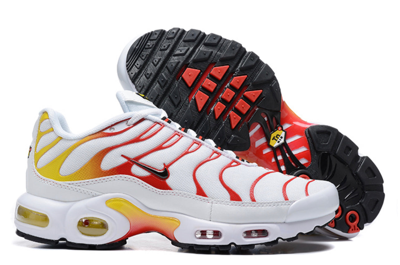 Air Plus TN White-Black-University Gold