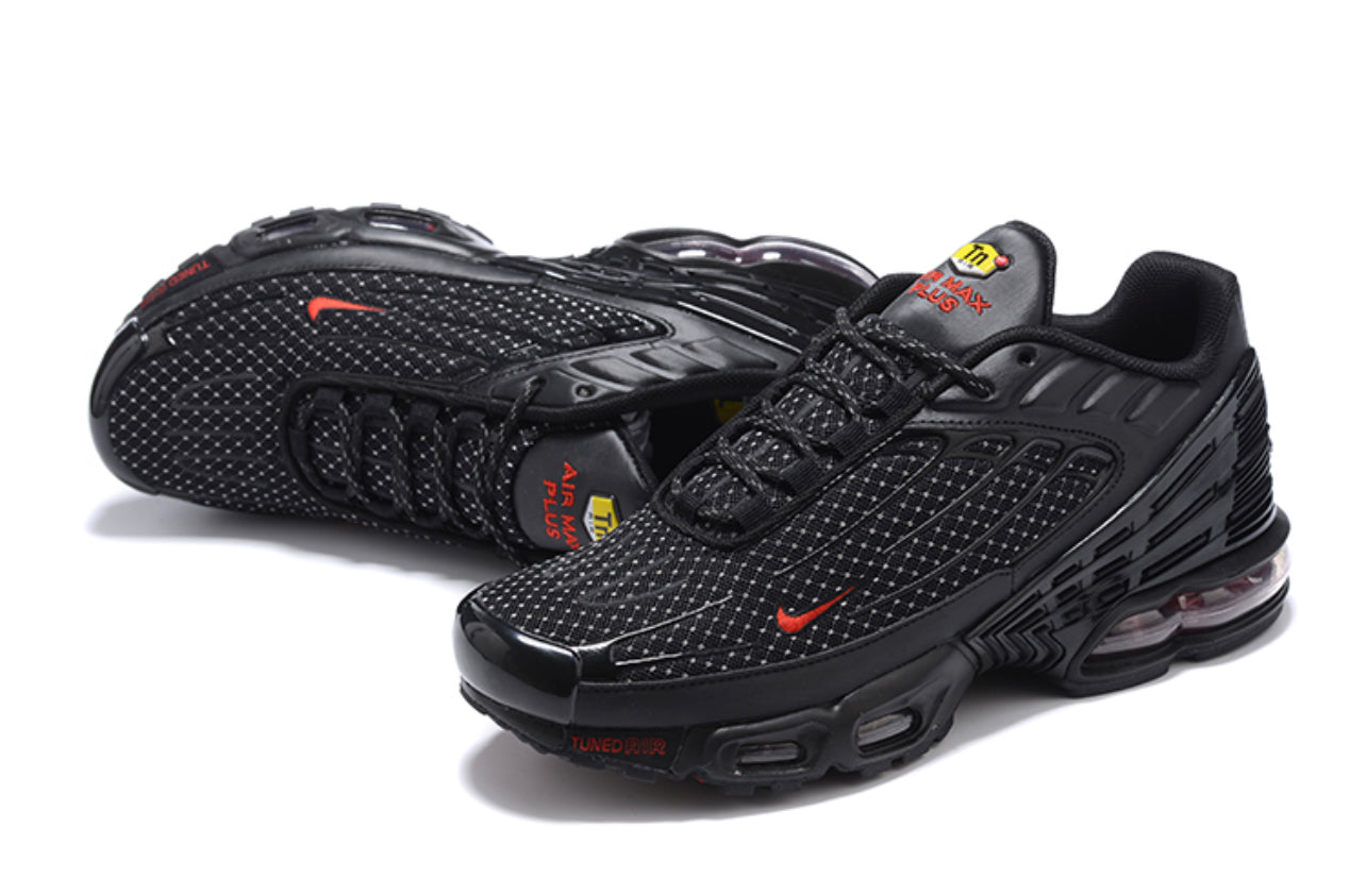 Air Plus TN3 Black-University Red Black