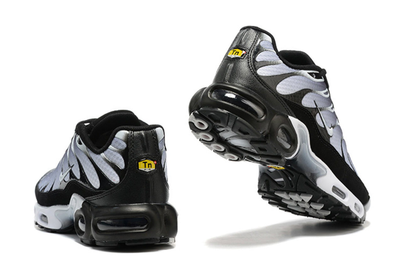 Air Plus TN Black-White-Metallic Silver