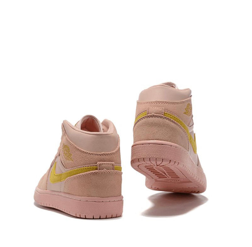 Air Jordan 1 Coral Pink Gold