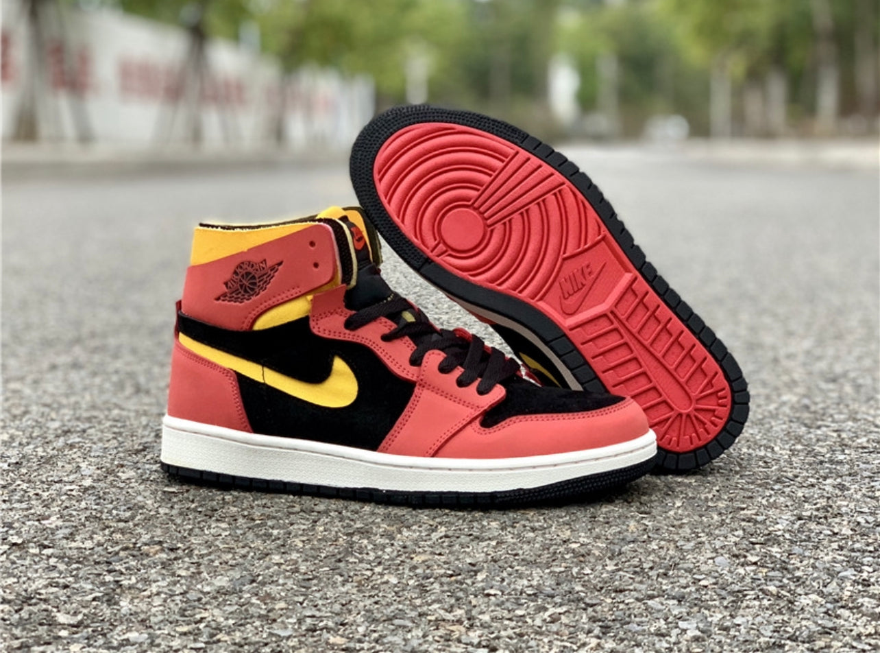 Air Jordan 1 Shattered Yellow-Orange