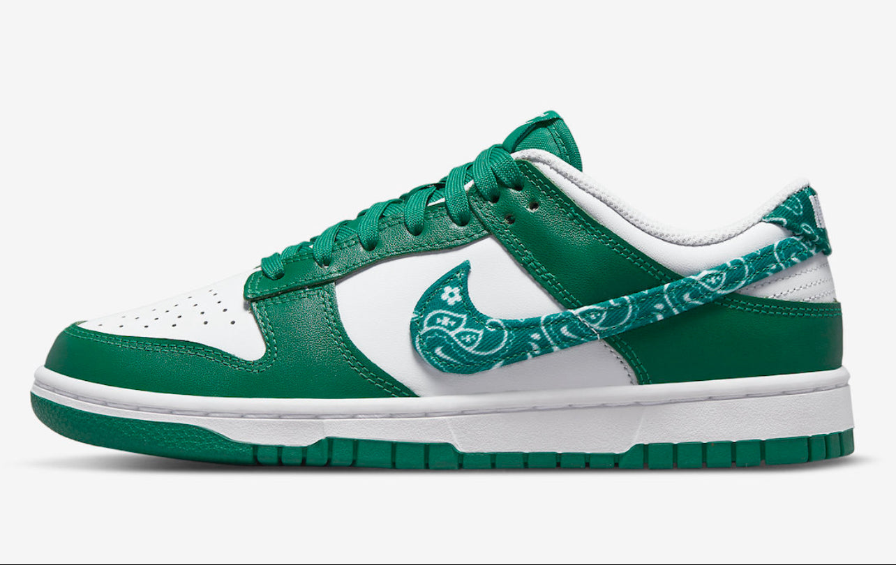 Dunk Low Green Paisley