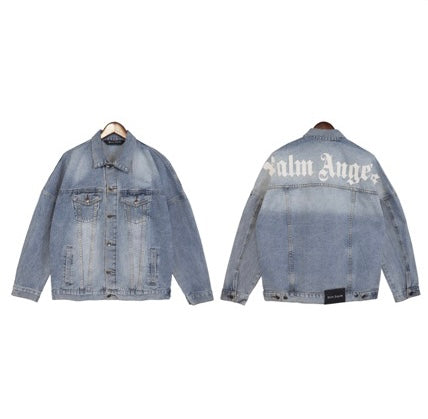 Palm Angels Track Denim Jacket