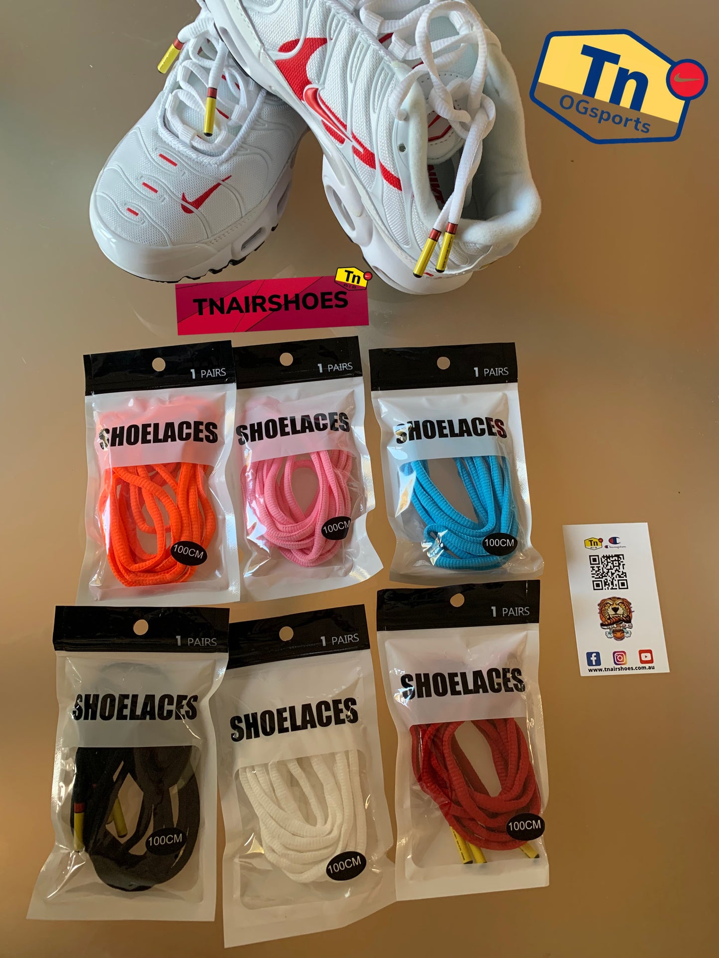 Tuned Since 1998 1pair Laces (Metal)