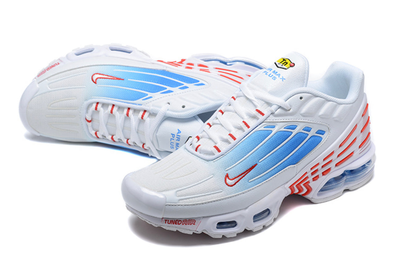 Air Plus TN3 White-Black-University Gold