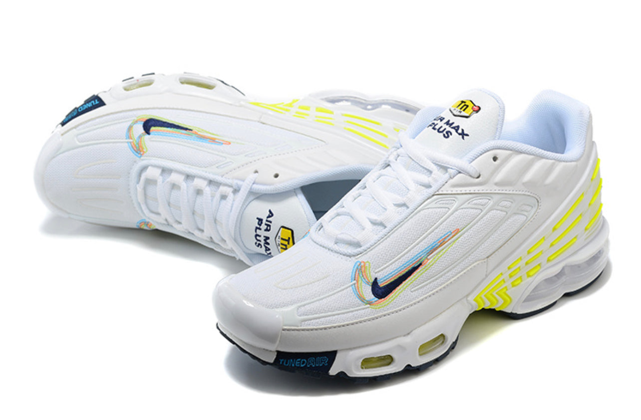 Air Plus TN3 White-Blackened Blue-Volt