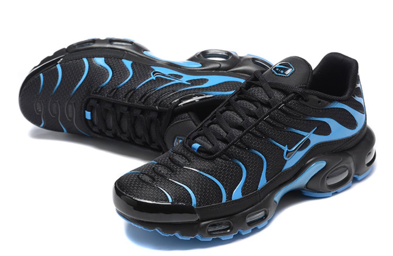 Air Plus TN Black-Black University Blue