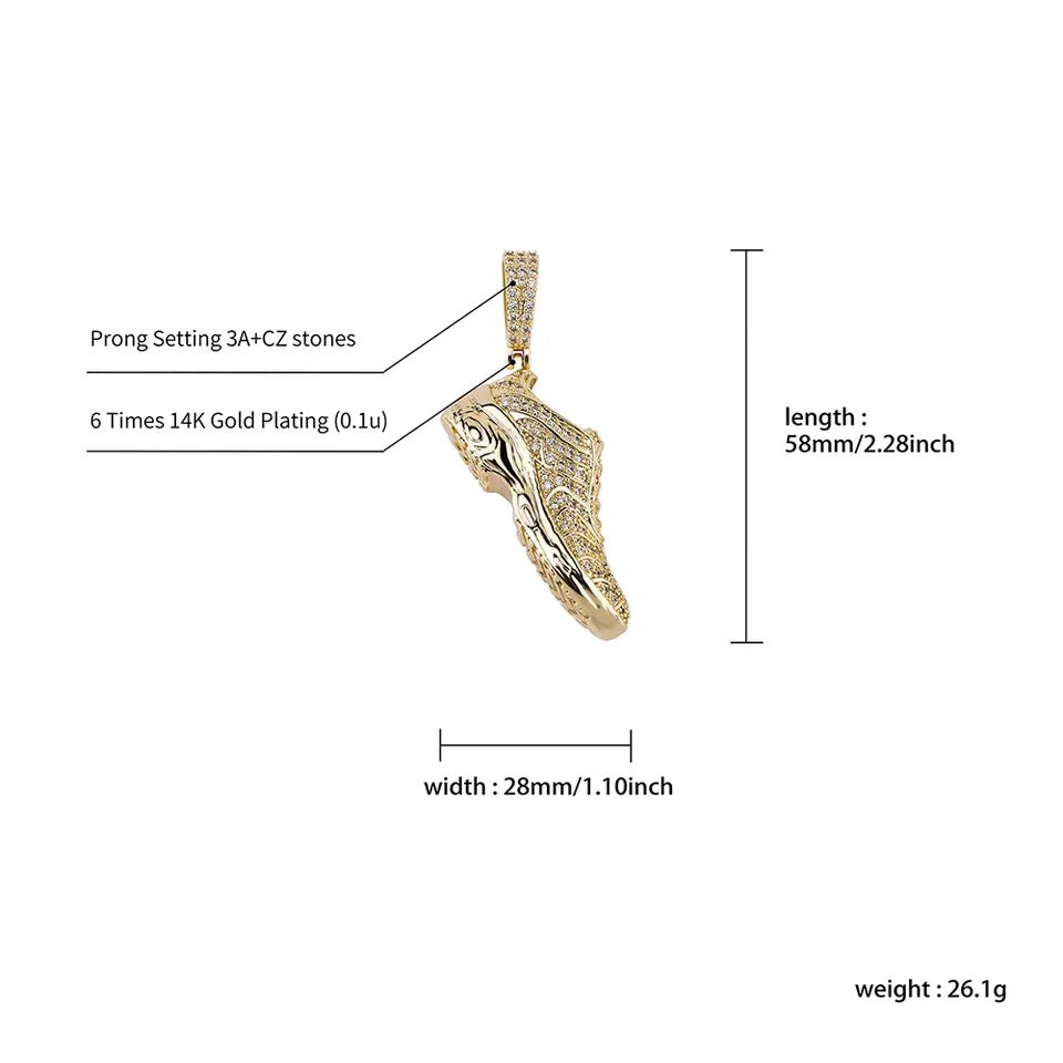 TN Air Gold Pendent Chain