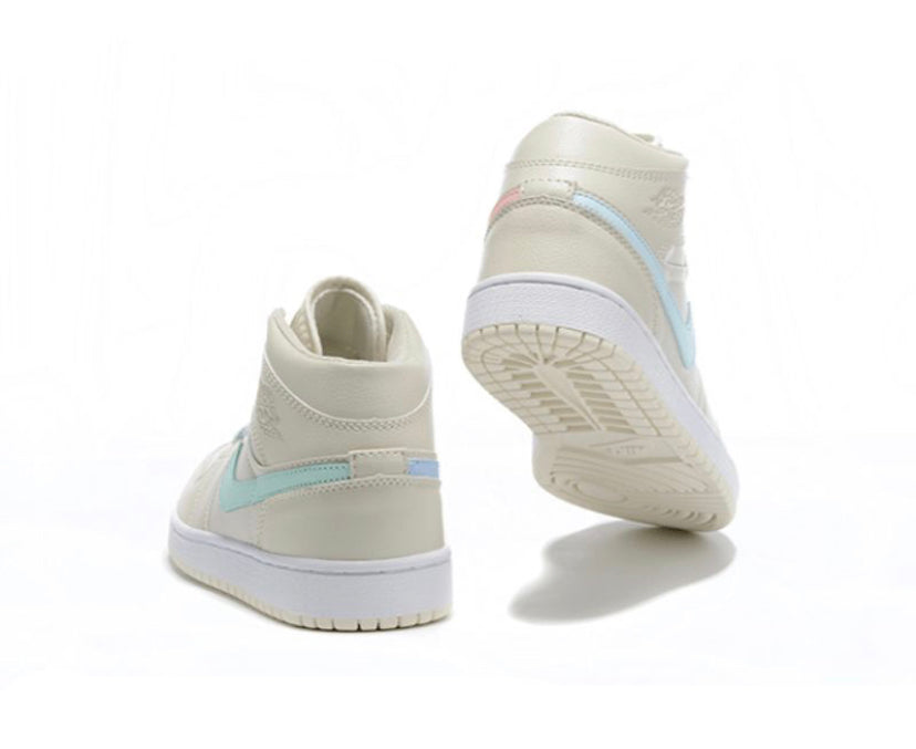 Air Jordan 1 White/Pink